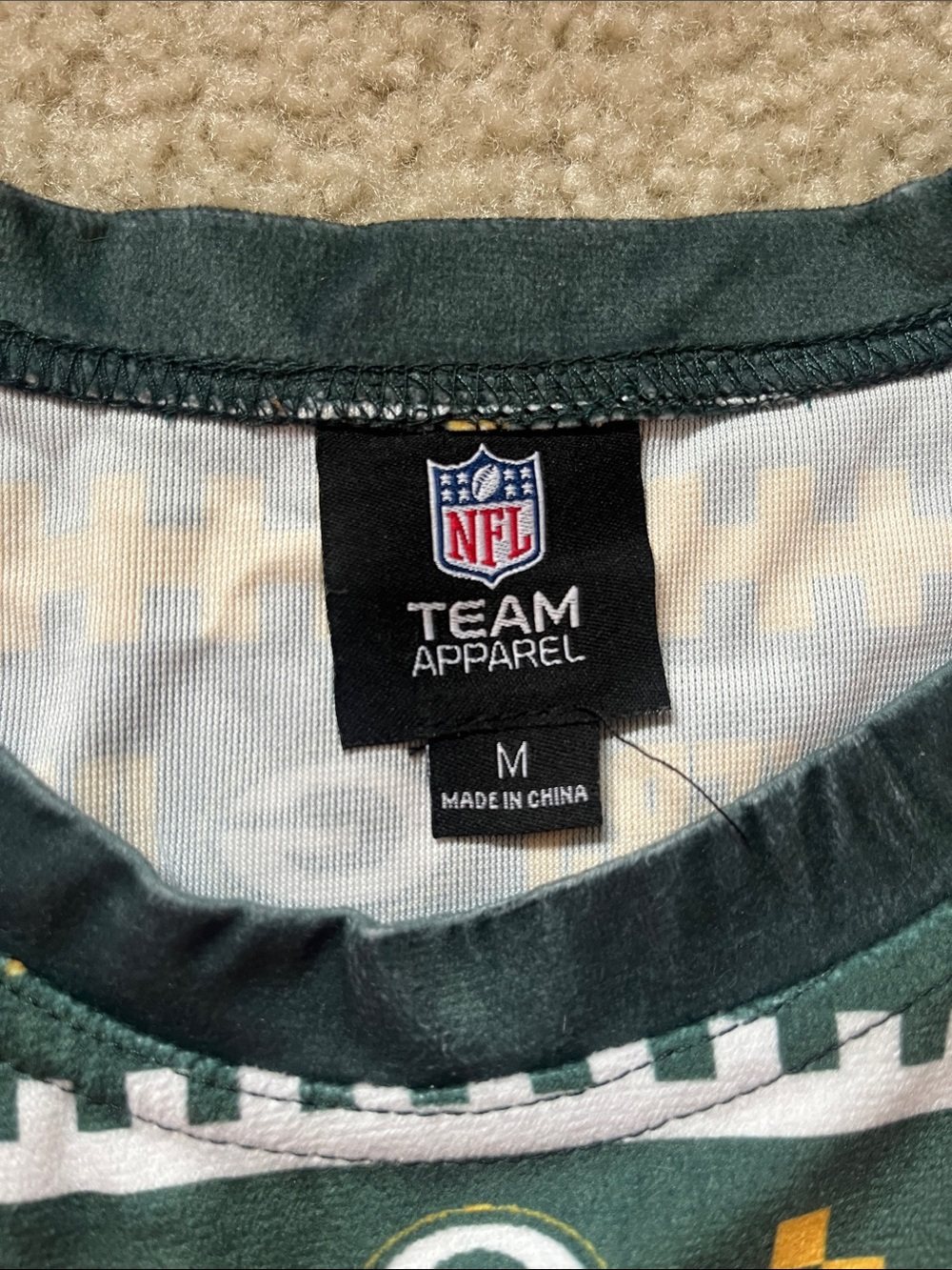 Green Bay Packers Holiday Pajama Set - Picture 3 of 8